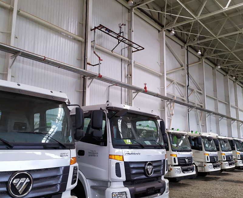 军巡铺智能水炮ZDMS0.9/30S入驻福田汽车 军巡铺智能水炮ZDMS0.9/30S入驻福田汽车